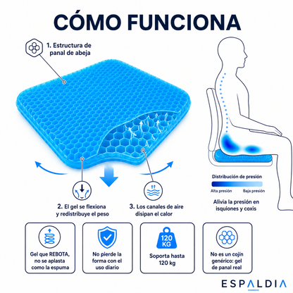 Cojín de Gel Espaldia