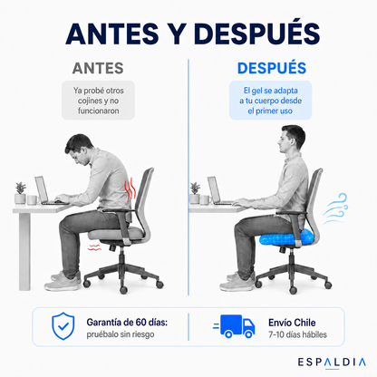 Cojín de Gel Espaldia
